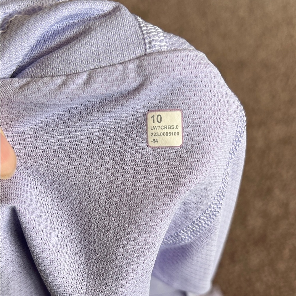Lululemon Fast and Free Lavender Athletic Shorts - Picture 4 of 5